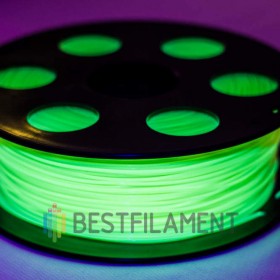PLA пластик Желтый (флуоресцентный) Bestfilament для 3D-принтера - 1.75 мм