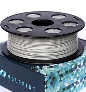 PETG пластик Светло-серый VolPrint для 3D-принтера - 1.75 мм